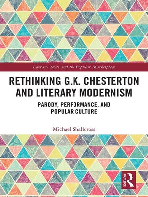 cover image of Rethinking G.K. Chesterton and Literary Modernism